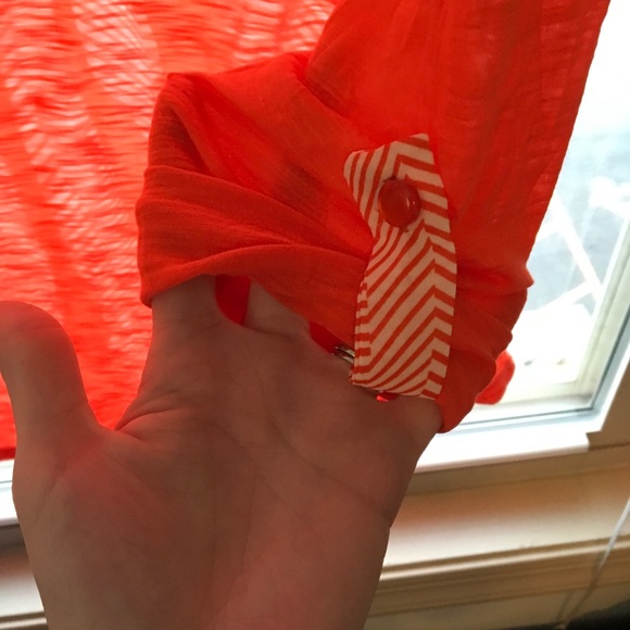 ~🥳NWT~Sheer 🧡💛JOYJOY long-sleeve🥳 - Picture 3 of 5